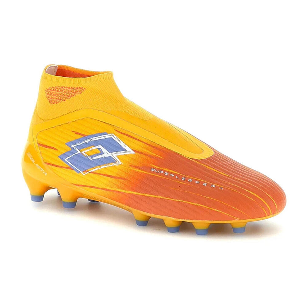 NWOB Lotto Men’s 9.5 Solista 100 IX Gravity FG Football Soccer Cleats, Yellow